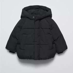ZARA Hooded Quilted Jacket